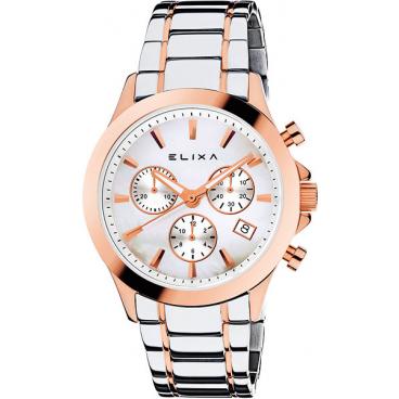 Женские швейцарские наручные часы Elixa E079-L290 с хронографом 1 Женские швейцарские наручные часы Elixa E079-L290 с хронографом 1