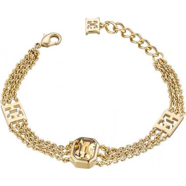 Латунный браслет цепь Escada E63108.B20 с кристаллом Swarovski 1 Латунный браслет цепь Escada E63108.B20 с кристаллом Swarovski 1