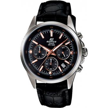 Мужские японские наручные часы Casio Edifice EFR-527L-1A с хронографом 1