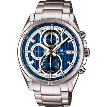 Мужские японские наручные часы Casio Edifice EFR-532D-2A с хронографом 1