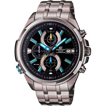 Мужские японские наручные часы Casio Edifice EFR-536D-1A4 с хронографом 1
