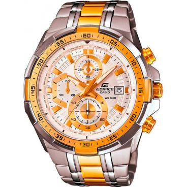 Мужские японские наручные часы Casio Edifice EFR-539SG-7A с хронографом 1