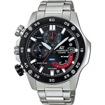 Мужские японские наручные часы Casio Edifice EFR-558DB-1A с хронографом 1