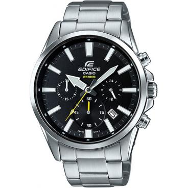 Мужские японские наручные часы Casio Edifice EFV-510D-1A с хронографом 1