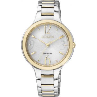 Женские японские золотые наручные часы Citizen EP5994-59A 1