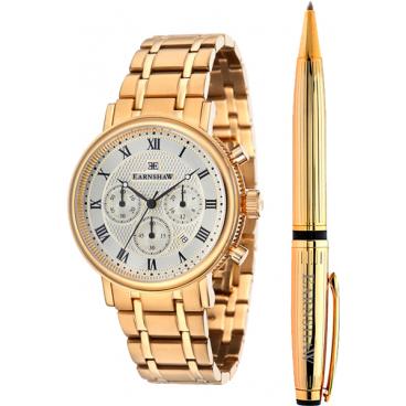 Мужские наручные часы Earnshaw ES-8051-SETA-02 с хронографом 1