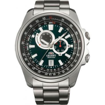 Мужские японские механические наручные часы Orient ET0Q003F 1