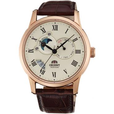 Мужские японские механические наручные часы Orient ET0T001W 1