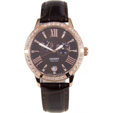 Женские японские механические наручные часы Orient ET0Y001T 1