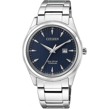 Женские японские титановые наручные часы Citizen EW2470-87L 1