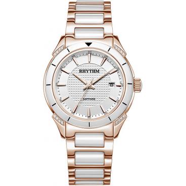 Женские японские наручные часы Rhythm F1207T06 1