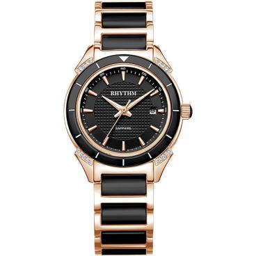 Женские японские наручные часы Rhythm F1208T05 1