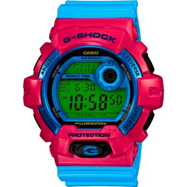 Мужские японские наручные часы Casio G-SHOCK G-8900SC-4E с хронографом 1