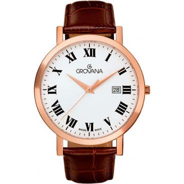 Мужские швейцарские наручные часы Grovana G1230.1563 1 Мужские швейцарские наручные часы Grovana G1230.1563 1