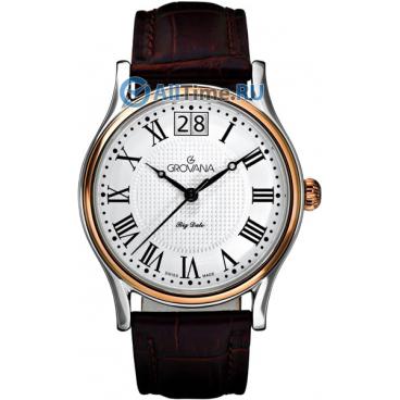 Мужские швейцарские наручные часы Grovana G1727.1552 1 Мужские швейцарские наручные часы Grovana G1727.1552 1