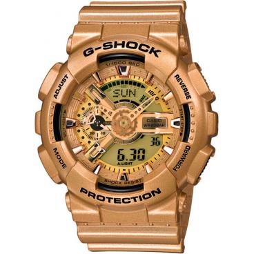 Мужские японские наручные часы Casio G-SHOCK GA-110GD-9A с хронографом 1