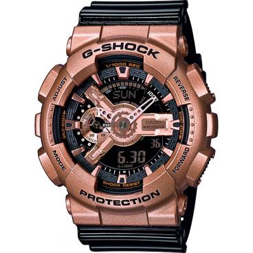 Мужские японские наручные часы Casio G-SHOCK GA-110GD-9B2 с хронографом 1