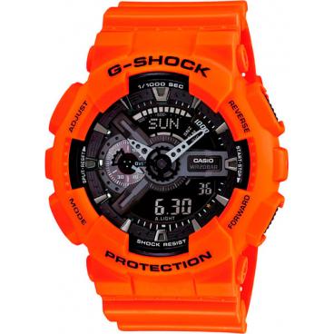 Мужские японские наручные часы Casio G-SHOCK GA-110MR-4A с хронографом 1