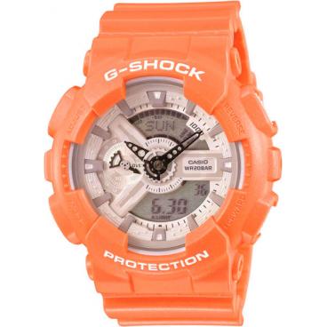 Мужские японские наручные часы Casio G-SHOCK GA-110SG-4A с хронографом 1