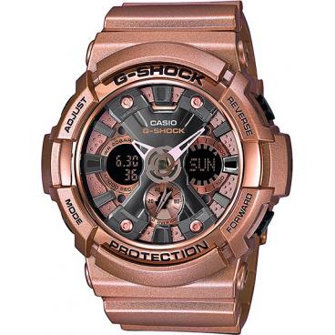 Мужские японские наручные часы Casio G-SHOCK GA-200GD-9B с хронографом 1