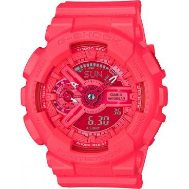 Японские наручные часы Casio G-SHOCK GMA-S110VC-4A с хронографом 1