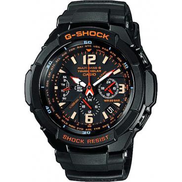 Мужские японские наручные часы Casio G-SHOCK GW-3000B-1A с хронографом 1