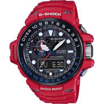 Мужские японские наручные часы Casio G-SHOCK GWN-1000RD-4A с хронографом 1
