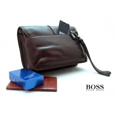 Барсетка Hugo Boss D6055-10-47BR 2 Барсетка Hugo Boss D6055-10-47BR 2