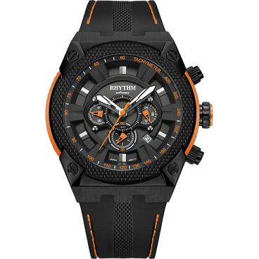 Мужские японские наручные часы Rhythm I1501R04 с хронографом 1