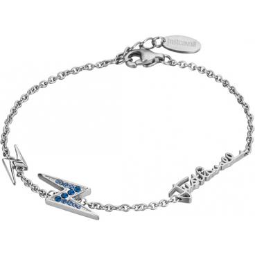 Стальной браслет цепь Just Cavalli JCBR00040100 со стразами 1 Стальной браслет цепь Just Cavalli JCBR00040100 со стразами 1