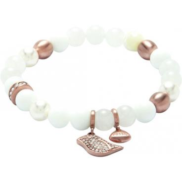 Браслет из бусин Fossil JF87433040 с кристаллами, кварцем, жемчугом 1 Браслет из бусин Fossil JF87433040 с кристаллами, кварцем, жемчугом 1