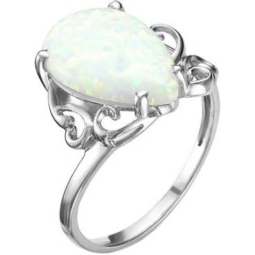 Серебряное кольцо Серебро России K-3361R11-50114 с опалом 1 Серебряное кольцо Серебро России K-3361R11-50114 с опалом 1