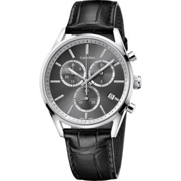 Мужские швейцарские наручные часы Calvin Klein K4M271C3 с хронографом 1