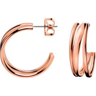 Женские стальные серьги полукольца Calvin Klein KJ2GPE100100 1 Женские стальные серьги полукольца Calvin Klein KJ2GPE100100 1