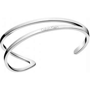 Calvin klein silver bracelet best sale