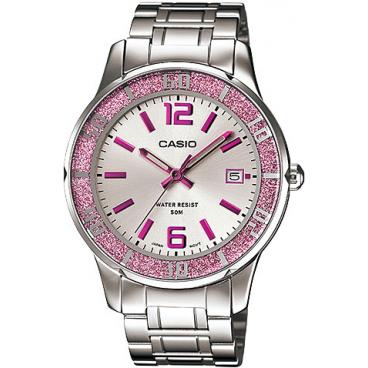 Женские японские наручные часы Casio LTP-1359D-4A 1