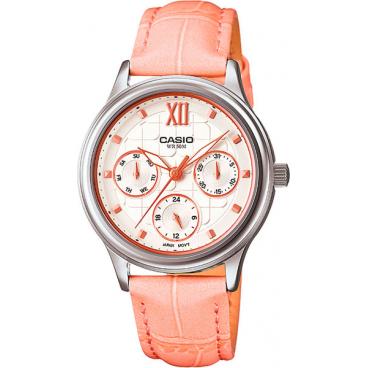 Женские японские наручные часы Casio LTP-E306L-4A 1