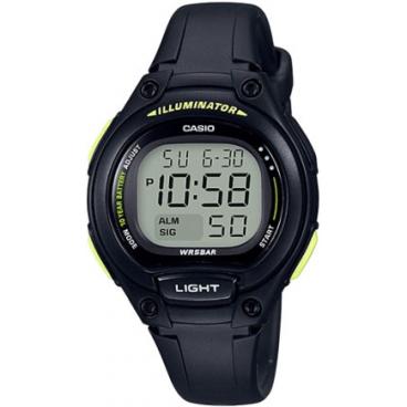 Японские наручные часы Casio LW-203-1B с хронографом 1