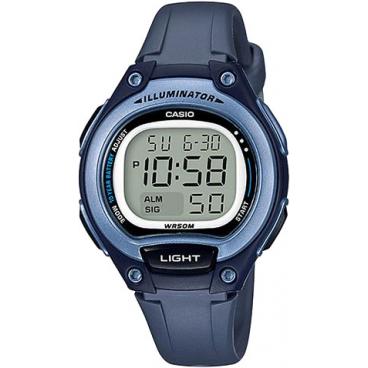 Женские японские наручные часы Casio LW-203-2A с хронографом 1