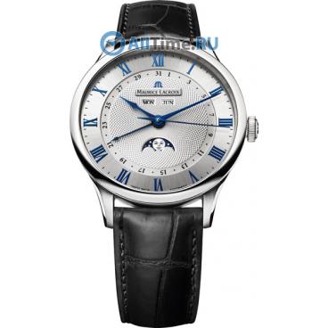 Мужские швейцарские механические наручные часы Maurice Lacroix MP6607-SS001-110-1 1
