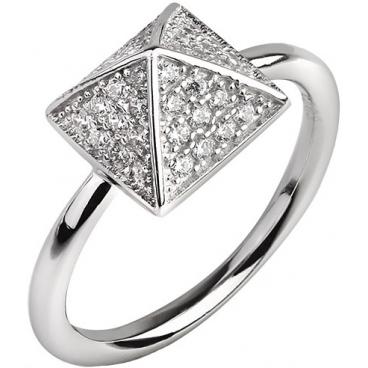 Серебряное кольцо Sandara MPR039 с фианитами 1 Серебряное кольцо Sandara MPR039 с фианитами 1