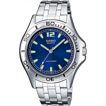 Мужские японские наручные часы Casio MTP-1258PD-2A 1