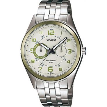 Мужские японские наручные часы Casio MTP-1353D-8B2 1