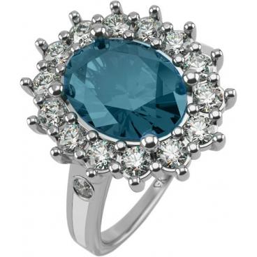 Серебряное кольцо Graf Кольцов NB-k2/s с фианитами 1 Серебряное кольцо Graf Кольцов NB-k2/s с фианитами 1
