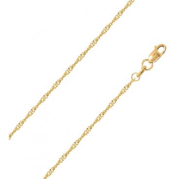 Золотая цепочка на шею Национальное Достояние NC-15-028-0-30 1 Золотая цепочка на шею Национальное Достояние NC-15-028-0-30 1