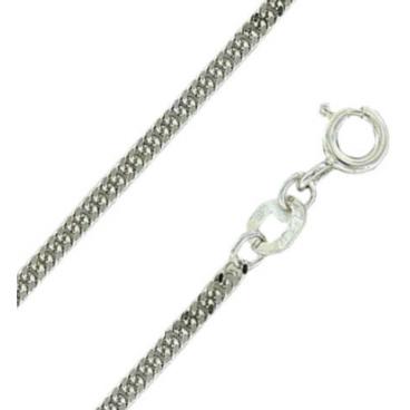 Серебряная цепочка на шею Национальное Достояние NC-22-023-3-0-40 с панцирным плетением 1 Серебряная цепочка на шею Национальное Достояние NC-22-023-3-0-40 с панцирным плетением 1