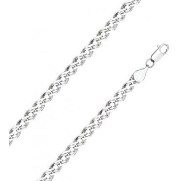 Серебряная цепочка на шею Национальное Достояние NC-22-200-3-0-80 с плетением нонна 1 Серебряная цепочка на шею Национальное Достояние NC-22-200-3-0-80 с плетением нонна 1