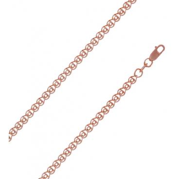 Золотая цепочка на шею Эстет NC12-087PG50 с плетением Love 1 Золотая цепочка на шею Эстет NC12-087PG50 с плетением Love 1