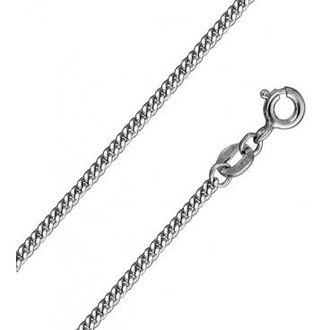 Серебряная цепь на шею Эстет NC22-002350 с панцирным плетением 1 Серебряная цепь на шею Эстет NC22-002350 с панцирным плетением 1