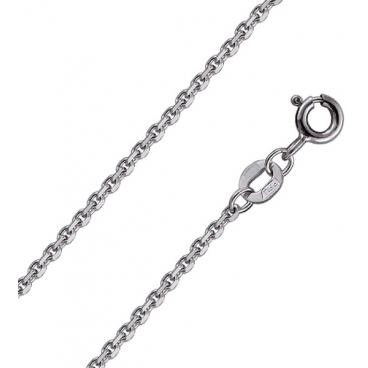 Серебряная цепь на шею Эстет NC22-053340 с якорным плетением 1 Серебряная цепь на шею Эстет NC22-053340 с якорным плетением 1